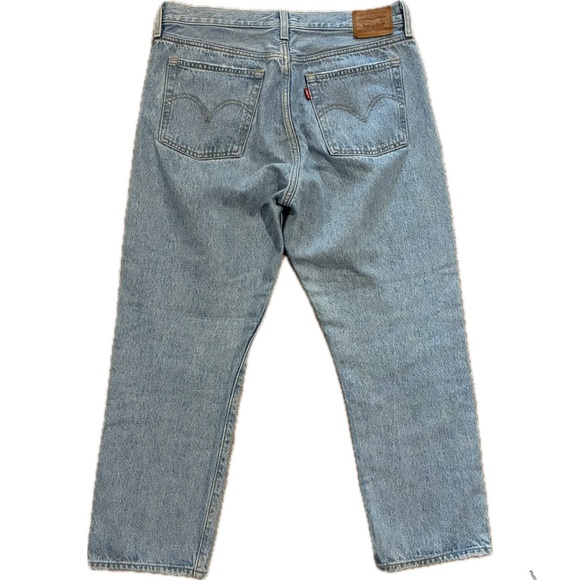 Levi's Jeans Women’s 30 Light Blue Wedgie Straight Ankle High Rise LIKE NEW! - Picture 6 of 11